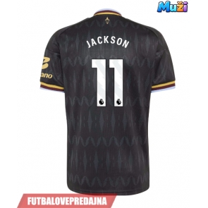 Lacne Muži Futbalové dres Aston Villa Nicolas Jackson #11 2026-27 Krátky Rukáv - Preč